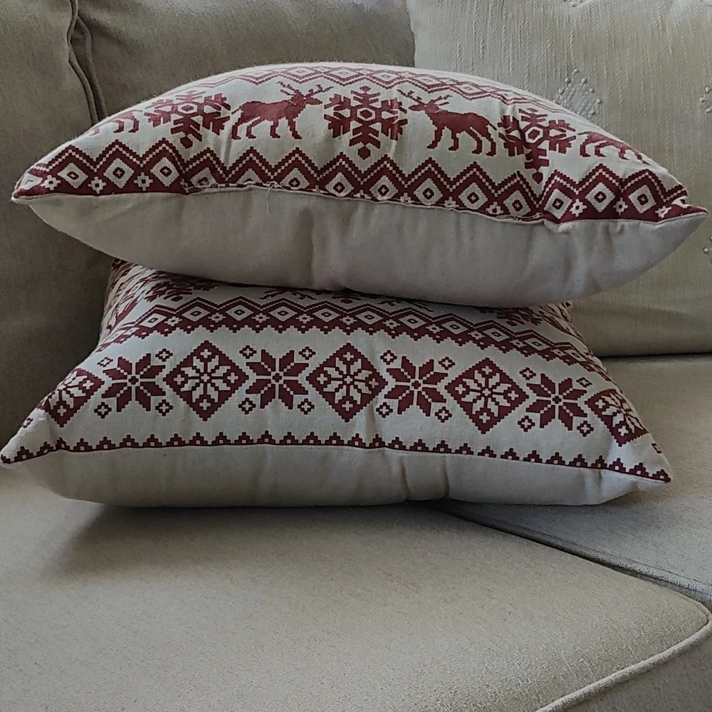 Holiday Accent Pillow SET of 2